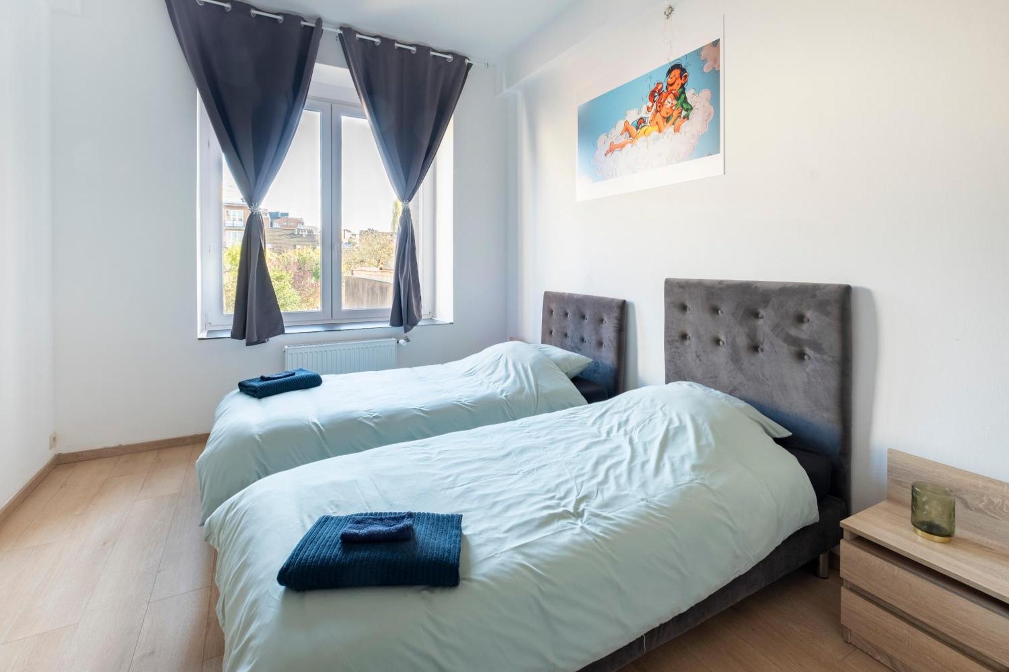 Nomad Apartments - Henin Шарлероа Стая снимка