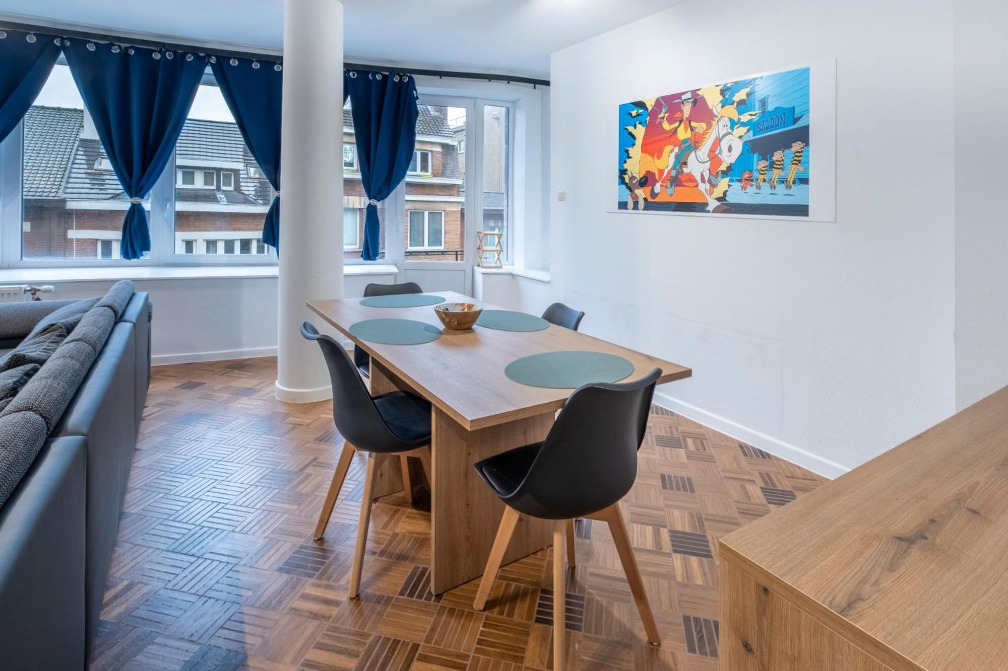 Nomad Apartments - Henin Шарлероа Стая снимка