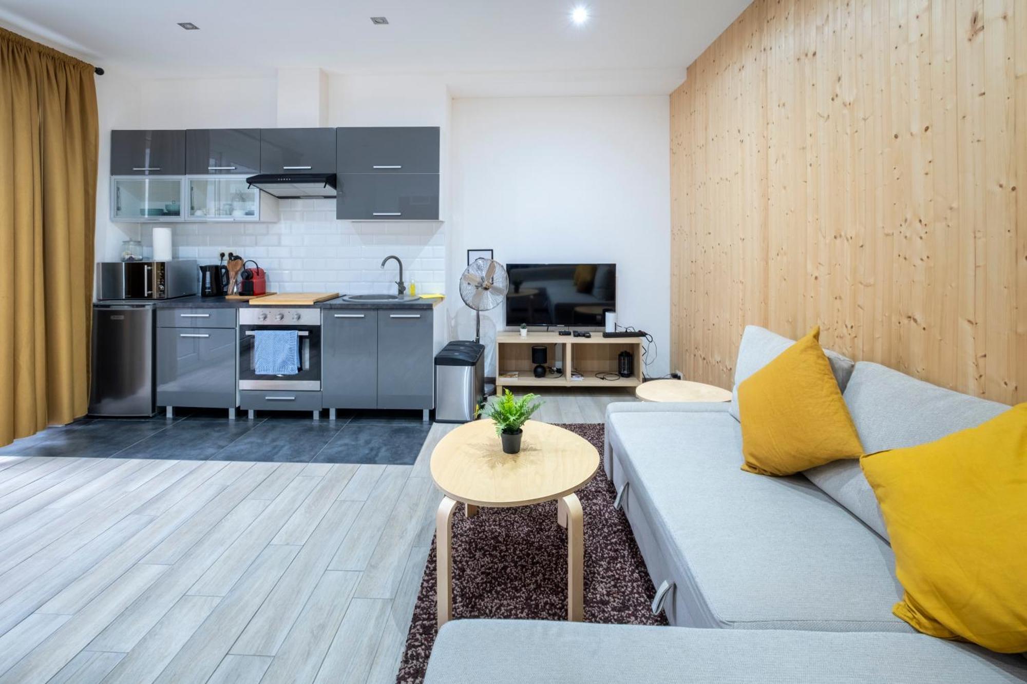 Nomad Apartments - Henin Шарлероа Стая снимка