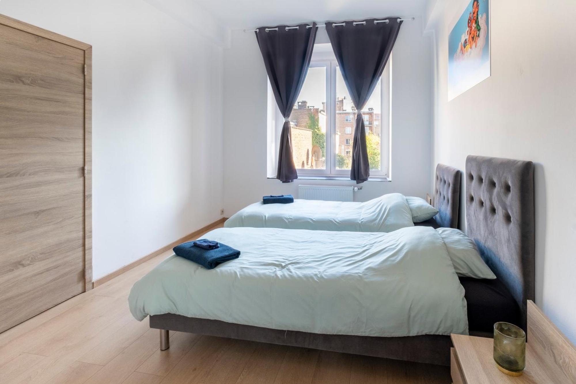 Nomad Apartments - Henin Шарлероа Стая снимка